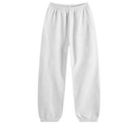 Acne Studios Men's Frack U X Melange Face Sweat Pants Pale Grey Melange