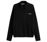 Acne Studios Men's Kluxey Light Richard Yak Polo Jumper Black XL