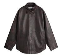 Acne Studios Men's Laraw Nappa Overshirt Red/Black