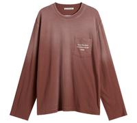 Acne Studios Men's Small 1996 Long Sleeve T-Shirt Chocolate Brown