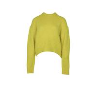 Acne Studios Preloved Oversized Jumper In Yellow Shira Alpaca Yellow XXS