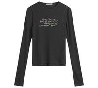 Acne Studios Women's Elga Fairytale Long Sleeve Top Black