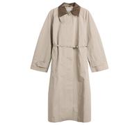 Acne Studios Women's Ofelia Tech Trench Coat Khaki Grey