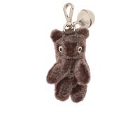 Acne Studios Women's Teddy Keyring Chocolate Brown One Size