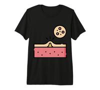 Acne Sucks Skin Problem Pimple Cosmetology Premium T-Shirt