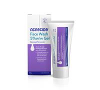 Acnecide Face Wash Gel 5% Benzoyl Peroxide Acne Treatment for Spot-Prone Skin 50g