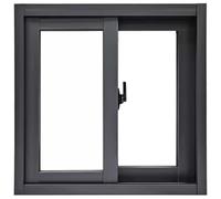ACNMGDF Flush Mount Shed Windows Aluminum Sliding Window for Basement, Chicken Coop, RV Ventilation Window with Screen & Glass, Durable Flush Mount Frame, Easy Installation