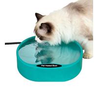 ACNMGDF Heated Chicken Waterer with 125OZ Large Capacity, Poultry Water Heater for Coop Hens Turkey Goose Duck Pigeon, Perfect Winter Drinker Dogs and Cats green