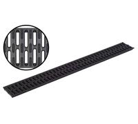 ACO Black Plastic Grating 1m