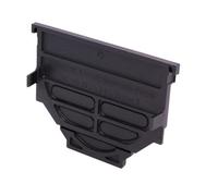 Aco Hexdrain Closing End Cap 125mm Black