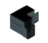 ACO Threshold Corner Unit - Black