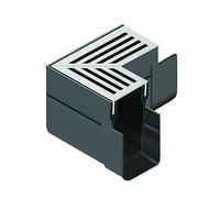 ACO Threshold Corner Unit - Silver
