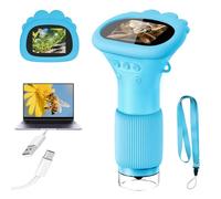 Acoath Microscope for Kids, 1000X Handheld Digital Miniscope with 2.0" Screen, Portable Pocket Little Scientist Childrens Microscope Toys Gifts Ideas for Age 4-12