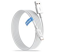 ACOCOBUY 6A Braided 2m USB C Cable 120W 100W Fast Charge for XiaoMi Redmi