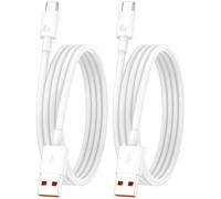 ACOCOBUY 6A USB C Charger Cable 1m 2Pack 100W Fast Charge for Honor X6c/X5c