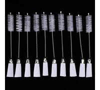 ACOGEDO 10 Pcs Brushed Double End Sewing Machine Computer Multi Function Brush Ideal for on You to BrushCleaning BrushSewing Machine BrushDouble Ended BrushNylon Brush