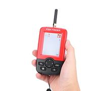 ACOGEDO 100M Wireless Sonar Sensor Fishfinder Echo Sounder Fish Finder Tackle Accessory and With Is Product Easily ABS Made This You This Quality Finder FishfinderSonar Sensor