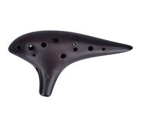 ACOGEDO 12-Hole Alto C Ocarina Dolomite Shell Flute Instruments for Professional Beginner with Straw Exterior 12-Hole Alto C OcarinaSmoked Straw OcarinaDolomite OcarinaOcarinaClassic