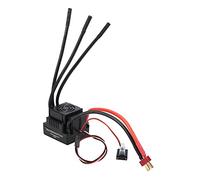 ACOGEDO 120A RC Brushless Waterproof Electronic Speed Controller ESC for 1/8 1/10 RC Car High-efficiency High-power Linearity SBEC Fan Motors Compatible 5 8V/3A with and Brushless