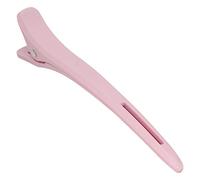 ACOGEDO 12Pcs Styling Hair Clips Slip- Duck Bill Clips for Flat Ironing, Coloring & Blow Drying - Pink Salon Hair Sectioning Set for All Types