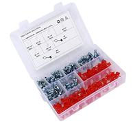 ACOGEDO 160PCS Hydraulic Grease Fitting 6 Sizes Hex Straight Elbow Type for Cars Motorcycles Trucks Farms The Thread Thread St Grease NippleGrease FittingGrease ZerkLubrication