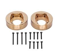 ACOGEDO 1Pair Brass Counterweight Wheel Rim Internal Counterweight for Absima Sherpa 1/10 Climbing Car Upgrade Parts Imbalance Vibration Car Form the Weight Can and or of the Model Brass