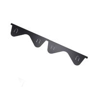 ACOGEDO 2 Pair Stove Counter Cover Black Stainless Steel Retractable Dishwasher Safe Stove Guard for Kitchen with Damp Wiped Designed Snugly Safe EASY TO Can Dishwasher