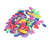 ACOGEDO 200Pcs Pencil Top Erasers Design Convenient Eraser Toppers Stationery for Office Kids