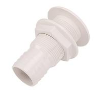 ACOGEDO 2in Through Hull Fitting Straight Drain Hose Polypropylene Inner Beam Mount for Yachts Campers RVs Trucks Applicable to Such y Thru Hull FittingThru ConnectorThrough
