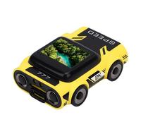 ACOGEDO 2K Keychain Camera Car Shaped Tiny Mini with 0.96 Inch Color Screen Wide Angle Lens Support 128GB Memory for Driving Scenes Daily Vlog