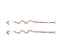 ACOGEDO 2PCS Battery Hold Down Rod 103357701 with Nut Replacement for Precedent 2008-up Number Is Reference Battery Hold Down Rod103357701Battery Retaining RodClub Car Retainer