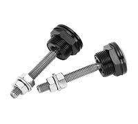 ACOGEDO 2Pcs Bonnet Lock Hood Pins Arrow Storage Case Bumper Clip Latches