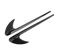 ACOGEDO 2Pcs Hook Shape Car Exterior Sticker Decorative Accessory Compatible with Universal Fit for Luxury Vehicles