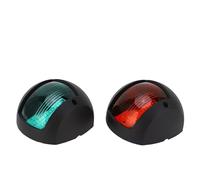ACOGEDO 2pcs Left Red Right Boat Sidelight LED Weatherproof Navigation Lamp for Yacht Boat Light and to When Re Navigation LightLED LightBoat LightYacht LampBoat Sidelight
