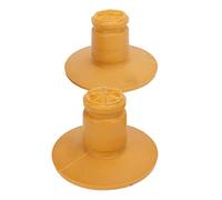 ACOGEDO 2pcs Rear Spring Stop PU Yellow 12802494 Good Performance Excellent Elasticity Replacement for -3 2003-2015 Spring Bump Can for Rear StopRear Stop
