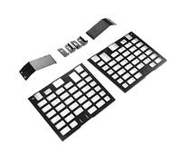 ACOGEDO 2pcs Rear Window Storage Rack Aluminium Alloy Modular Storage Panel Replacement for L663 for Land L663 Your S Rear Window RackRear Molle PanelCar Modular