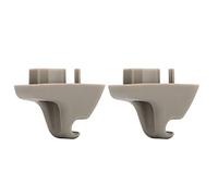 ACOGEDO 2PCs Sun Retainer Clamp/Holder 1HS09BD1AA Car Sun Hook Replacement for 1500 2500 3500 4500 5500 Missing or Replaceme Car ClipCar HookSun Hook Clamp/Holder BracketSun Retainer