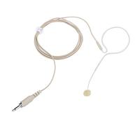 ACOGEDO 3.5MM Jack Single Earhook Microphone Headset Screw Condenser Microphone for Karaoke Easily By Can User Ear and High Made of Thin Durable Frame MicrophoneSingle Earhook