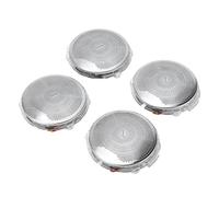 ACOGEDO 3-Color Ambient Light Door Speaker Covers for C-Class W205/ Pre-Facelift 2015-2018 - Stainless Steel Midrange Trim Replacement