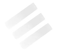 ACOGEDO 3 Pcs Alto Saxophone Reed Portable Advanced Craft Alto Saxophone ReedWhite and Full Level Real ReedResin Sax ReedMini ReedsAaxophone Reeds 2 5Reeds for (White)
