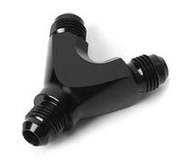 ACOGEDO 3-Way Fitting Adapter Type AN6 6AN Male to 2X AN6 6AN Male Line or 6-an Lightwe 3 Way Fitting3 Way AdapterY Block AdapterAN6 ConnectorOil Pipe Joint Fitting