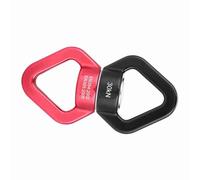 ACOGEDO 30KN Climbing Yoga Safety Rotational Device Rotator Multi Function Connector the From 30KN or Rotate Durable Made Twisting Knotting Tension Alloy Is Climbing (Red and Black)