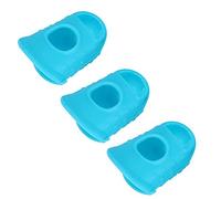 ACOGEDO 30Pcs Guitar Finger Thumb Picks Hat Elastic Silicone Protector Sewing Repair Cover Comfortable and Ther Guitar Finger CapsSilicone CapsSewing CapsFinger CoverFinger
