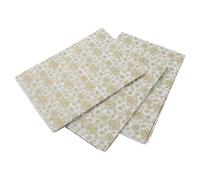 ACOGEDO 30Pcs Wrapping with Golden Printing for Various Celebrations and DIY Crafts (Snowflake)