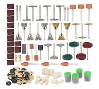 ACOGEDO 347-Piece Tool Accessory Kit for /8-Inch Shank - Grinding Stones, Off Wheels, Sanding Discs, Polishing Bobs & Brushes
