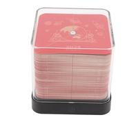 ACOGEDO 3D Memo Pad Hand Torn Earth Calendar 2025 Carving Art Notepad for Unique Desktop Decoration (Red)