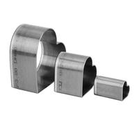 ACOGEDO 3pcs Leather Craft Cutter Set Die Template Cutting Punching Tool () The Hammer The The C Leather Craft Cutting MoldLeather DieLeather MoldLeather Punching (Iron)