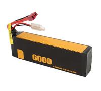 ACOGEDO 3S Lipo Battery 60C 11.1V 6000mAh Impact Life for FS /10/8 RC Models (T Plug)