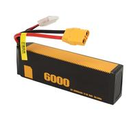ACOGEDO 3S Lipo Battery 60C 11.1V 6000mAh Impact Life for FS /10/8 RC Models (XT90)