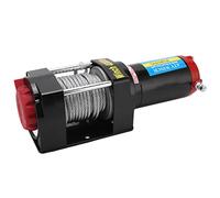 ACOGEDO 4000LB 12V Electric Winch Kit with 5.5mm×15m Steel Cable, Remote, IP67, for ATV UTV Vehicles